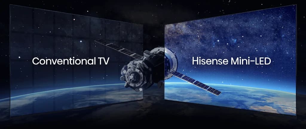 Hisense 75" Class U7K Series Mini-LED ULED 4K Google TV 9