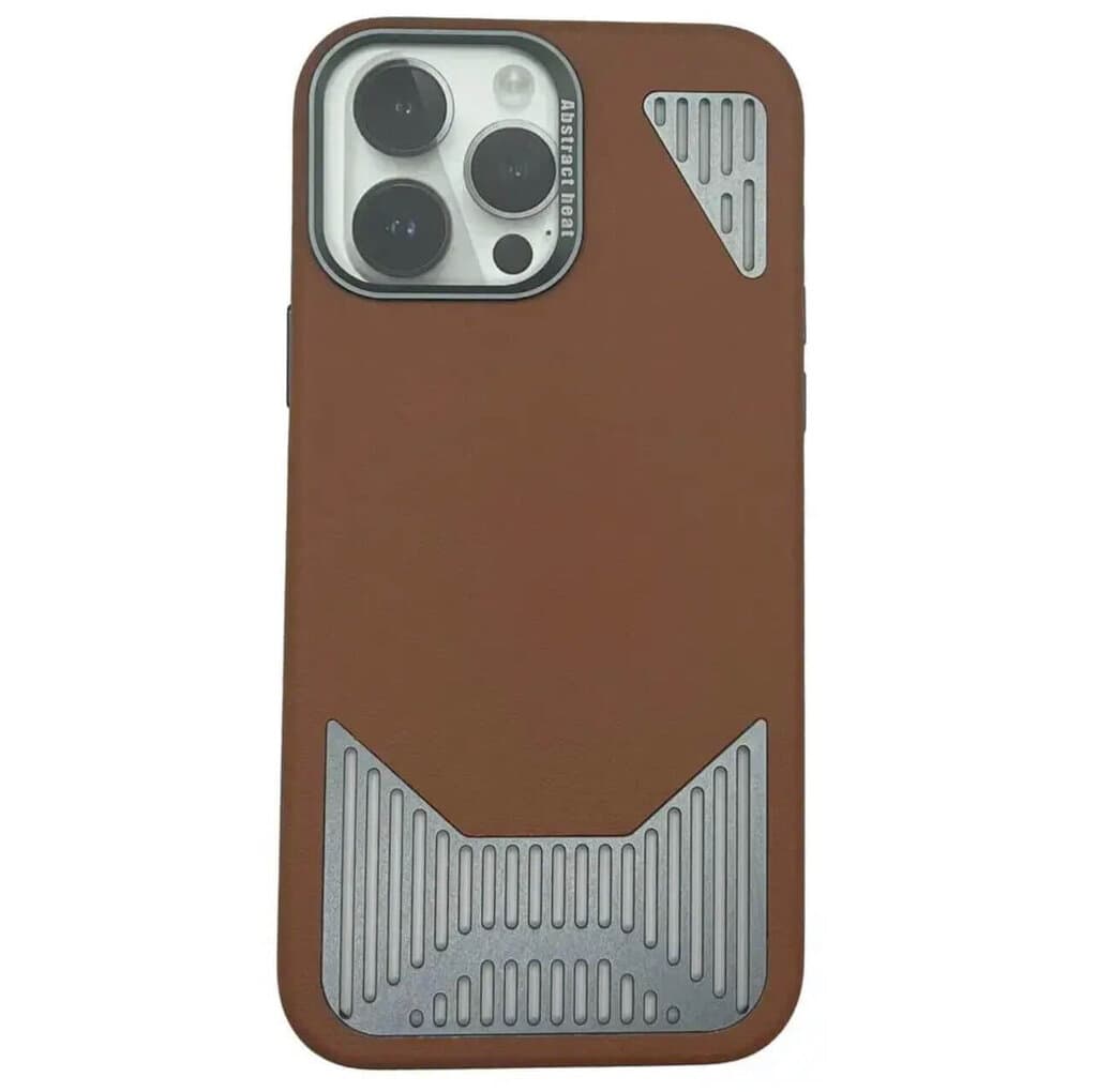 COVER IP 15 PRO ORIGINAL BROWN