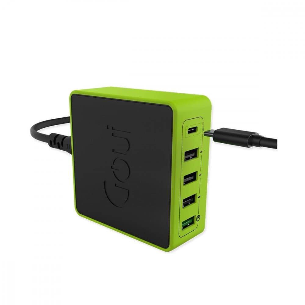 Goui Kimba X5 36W 5-Port Desktop Charger (Qualcomm 3.0) 3
