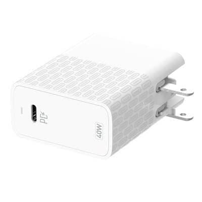 LDNIO 40W usb-c pd foldable-plug charger Type C to Type C A1405c 1