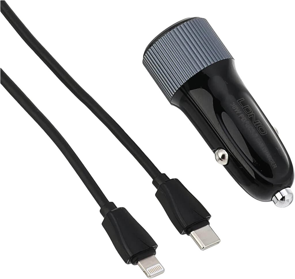 Ldnio Car Charger & Micro Cable 1m + 18w 2
