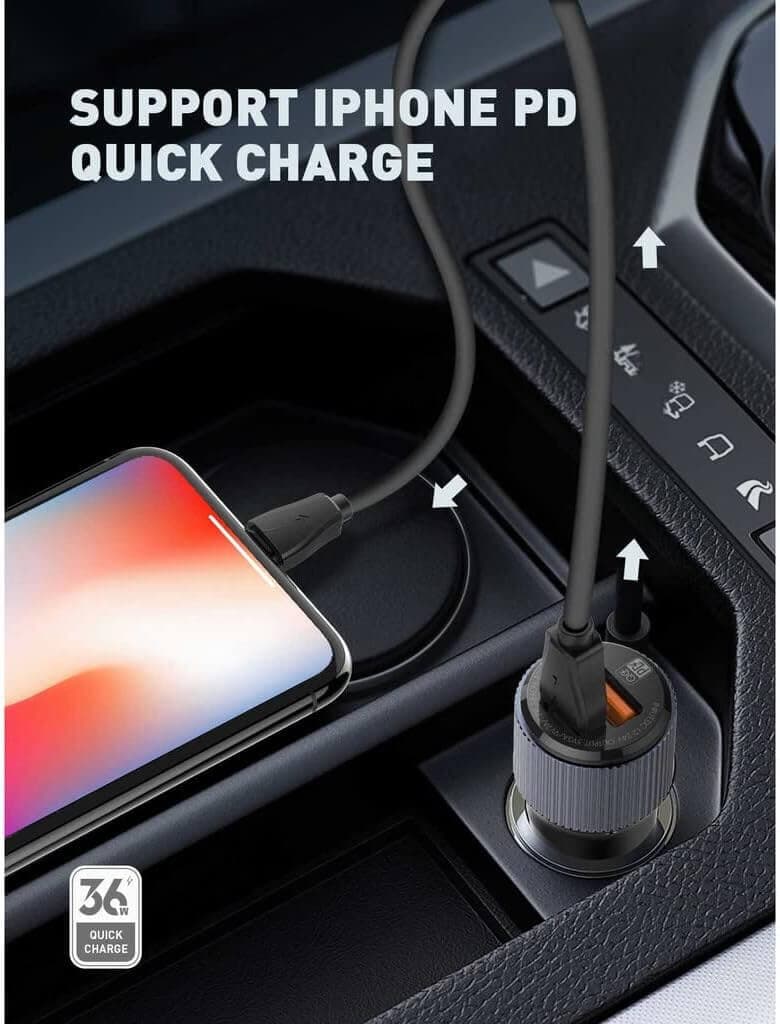 Ldnio Car Charger & Micro Cable 1m + 18w 3