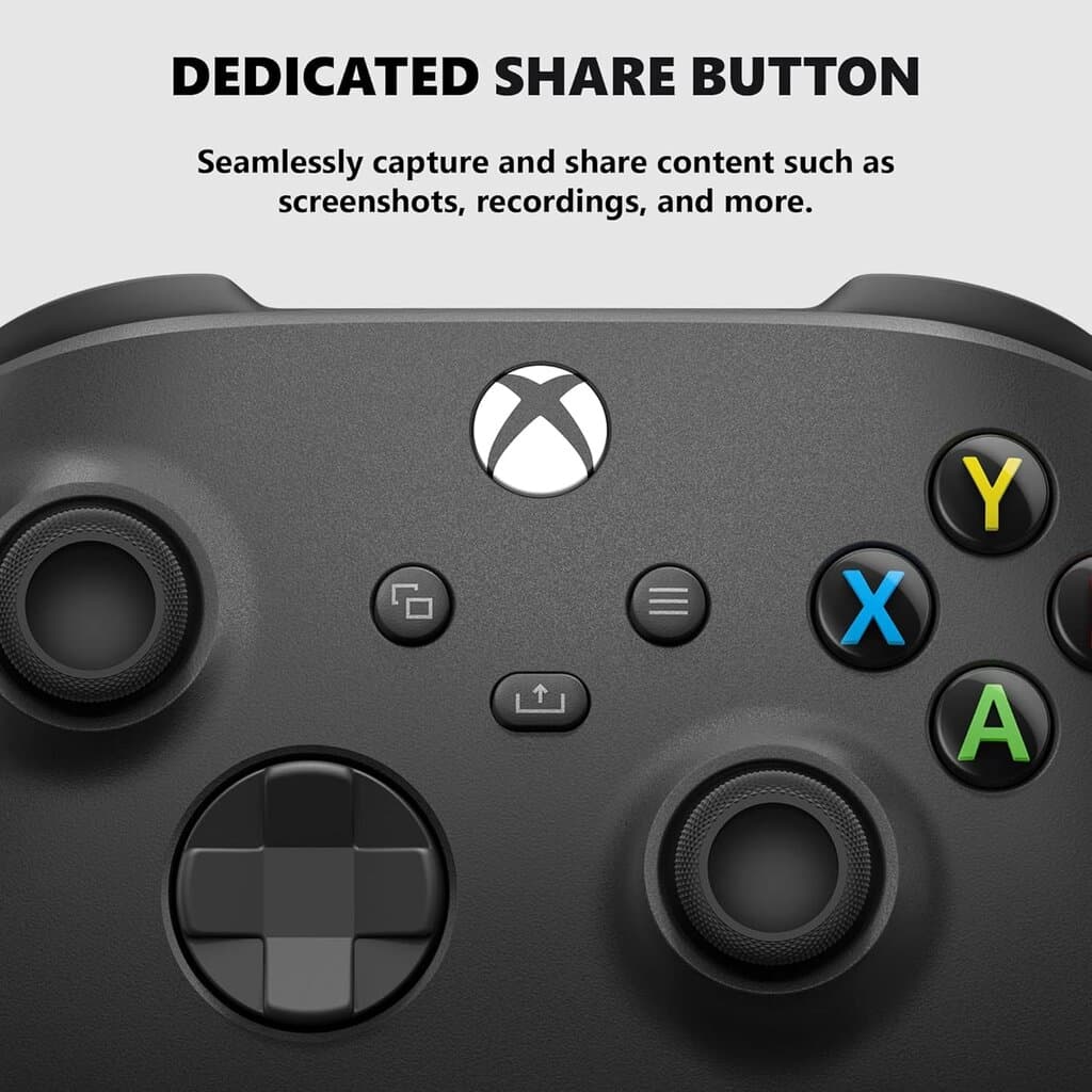Xbox Wireless Controller Carbon Black 4