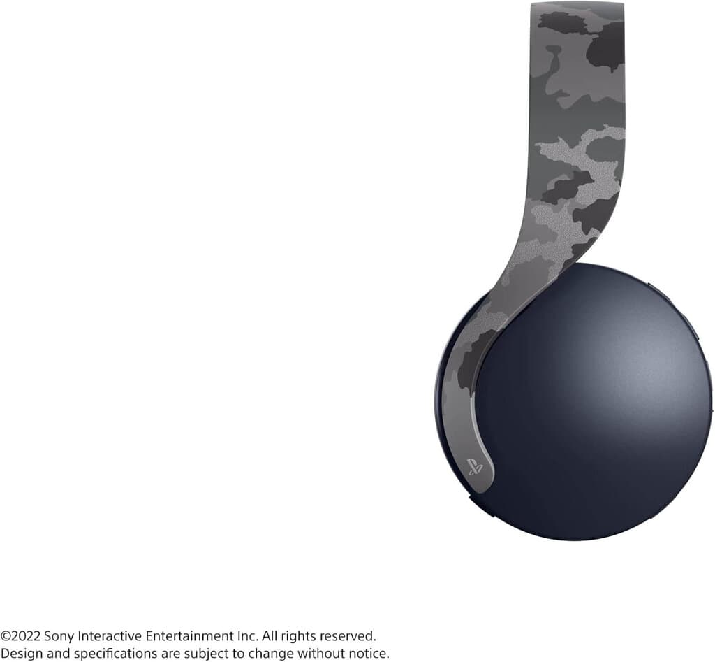 PlayStation Pulse 3D Wireless Headset for PS5, PS4, and PC - Gray Camouflage — photo 2