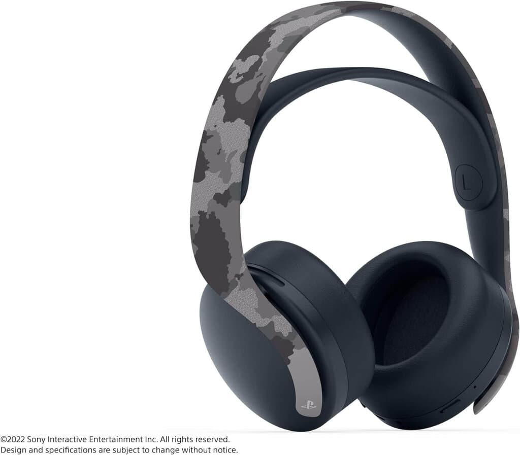 PlayStation Pulse 3D Wireless Headset for PS5, PS4, and PC - Gray Camouflage — photo 3