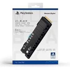 Western Digital 1TB PS5 NVMe SSD with Heatsink 2