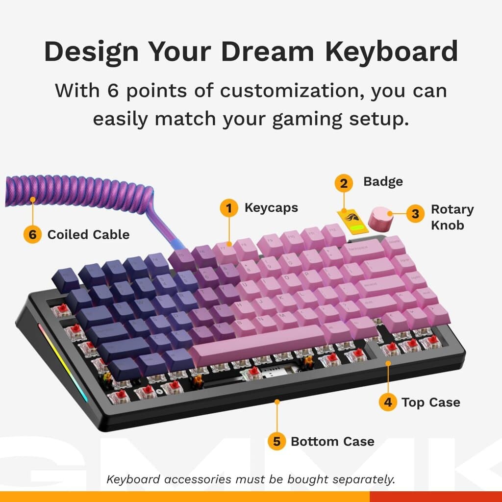 Glorious GMMK 3 Rapid Trigger Keyboard, Black 2