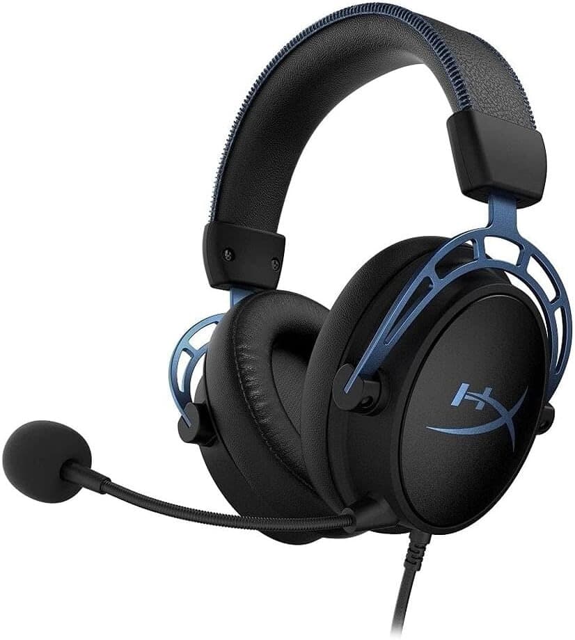 HyperX Cloud Alpha S Gaming Headset: 7.1 Surround Sound, Blue (OPEN BOX) 1