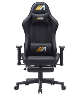 AG01 Gaming Chair ( footrest + massage) Black ( AG01 ) — photo 1