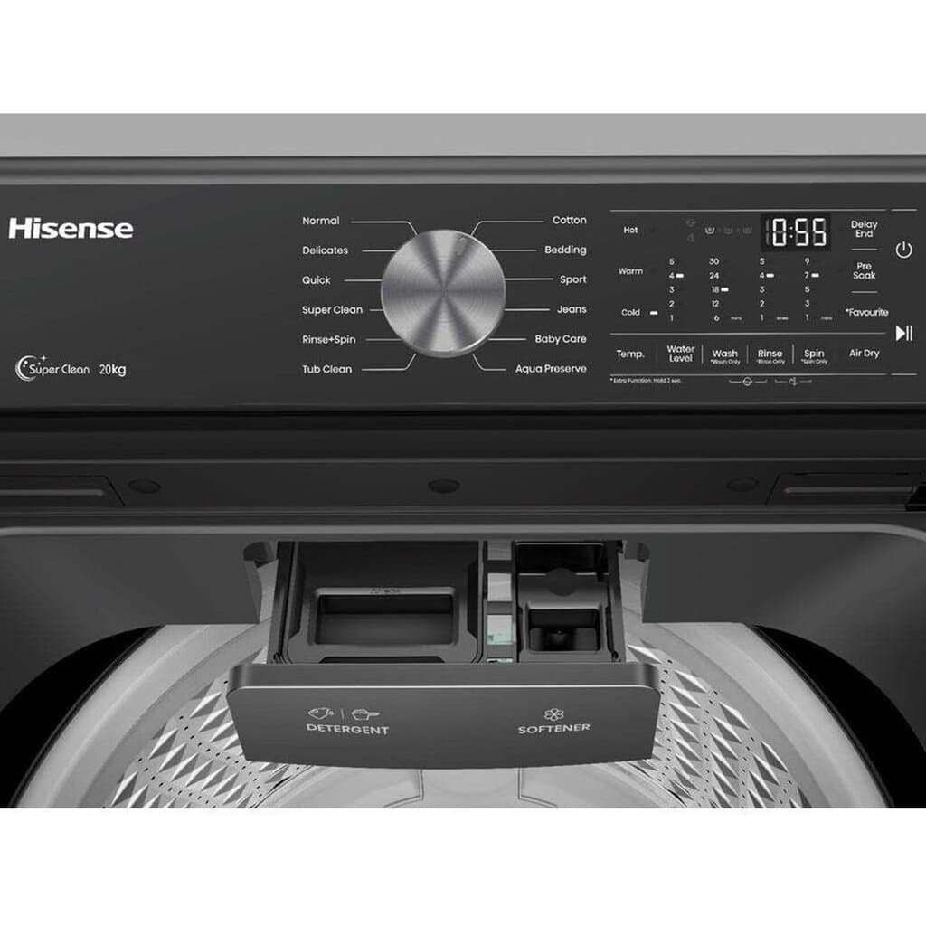 Hisense 17 kg Top Load Automatic Washing Machine - WT3T1723UC 4