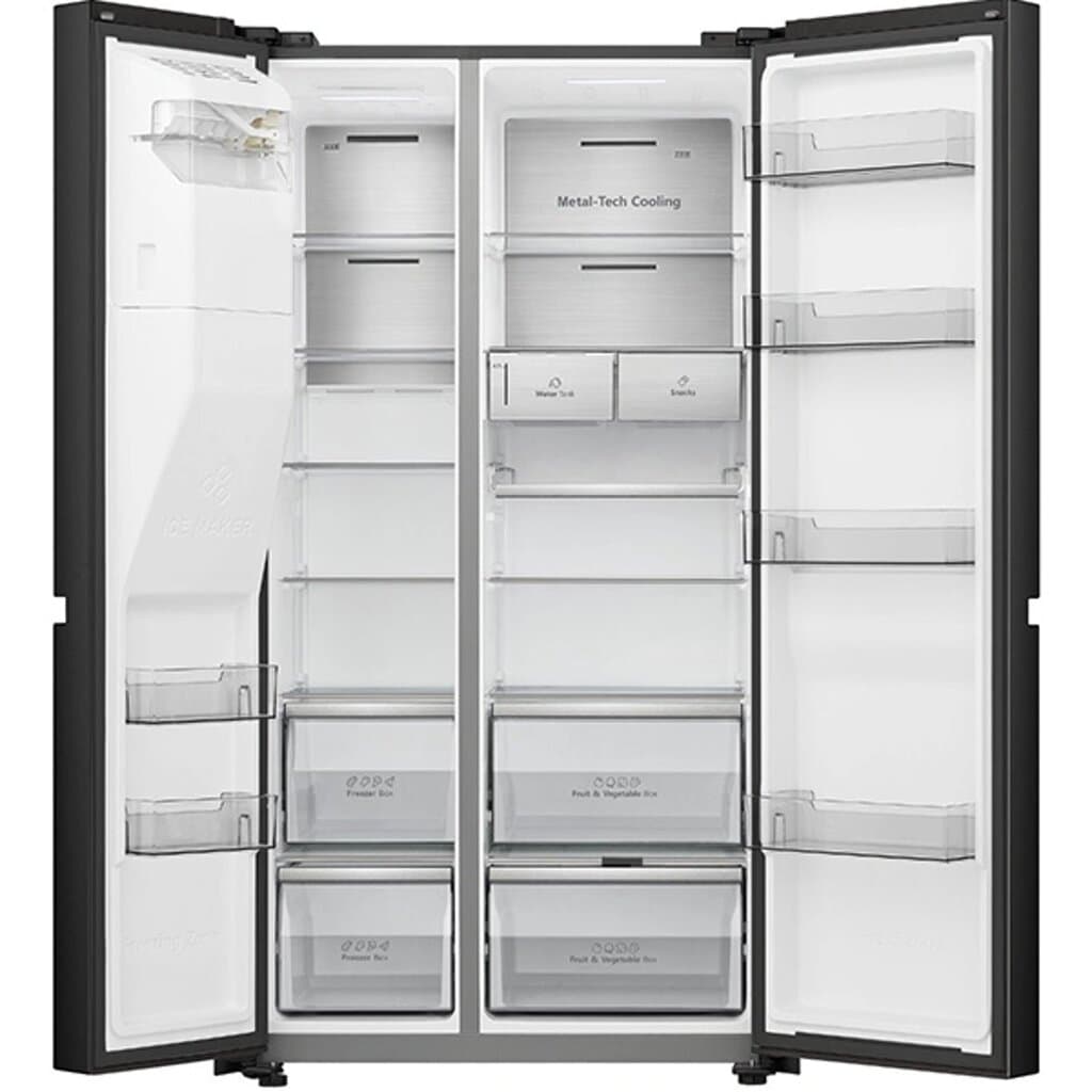 Gorenje Side by Side Smart Refrigerator (601L, No Frost) - NRS9181VBIU 2