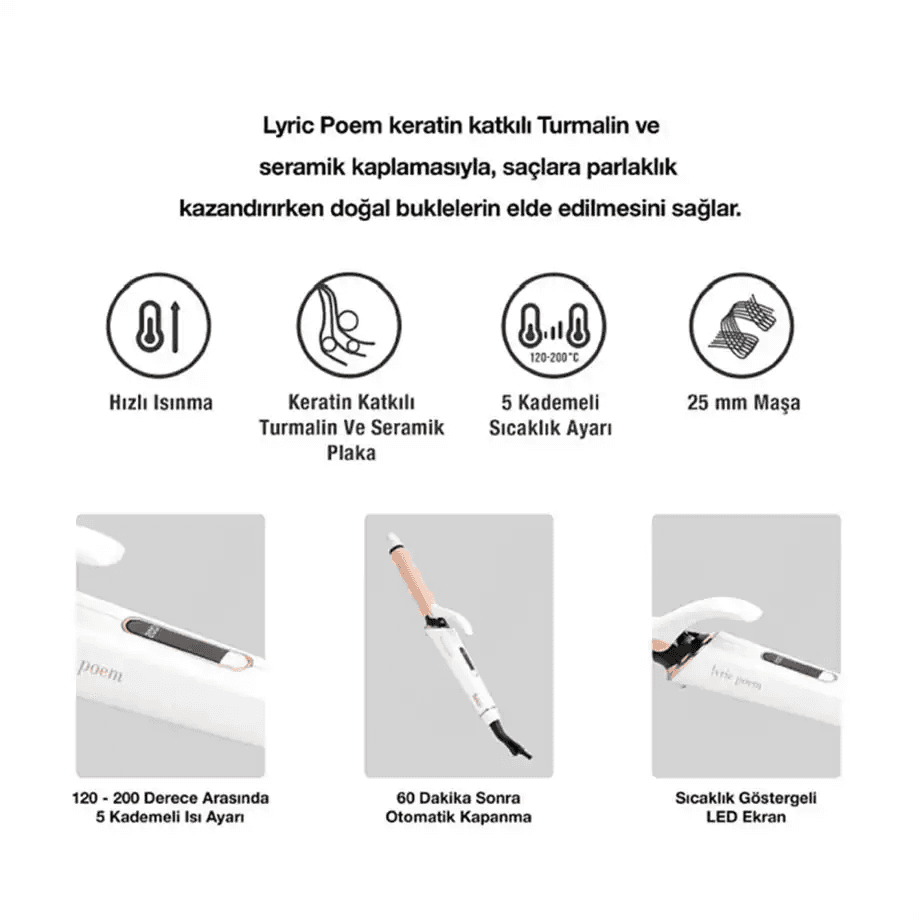 LYRIC POEM Hair Curler 3