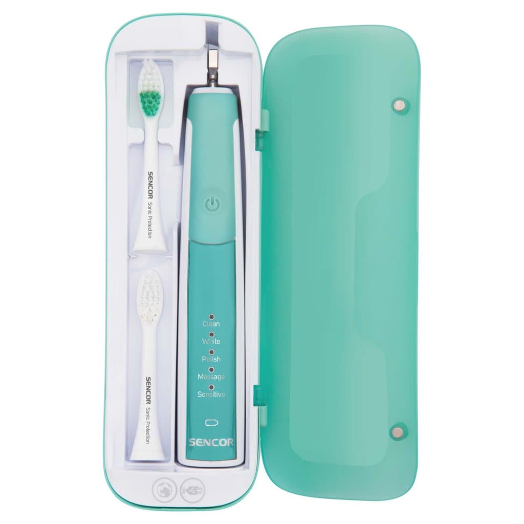 Sencor Electric Sonic Toothbrush Battery - SOC TQ2202 (Light Green) 3