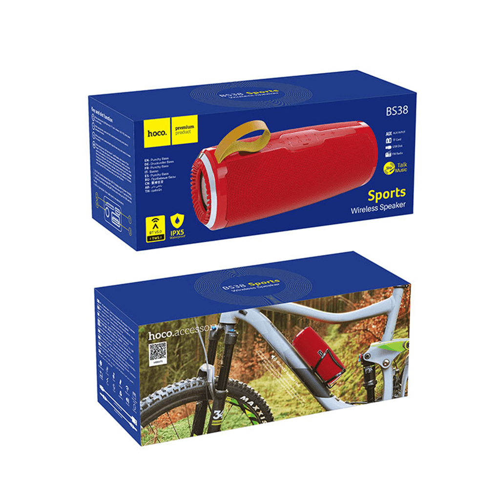 Hoco BS38 Red Speaker