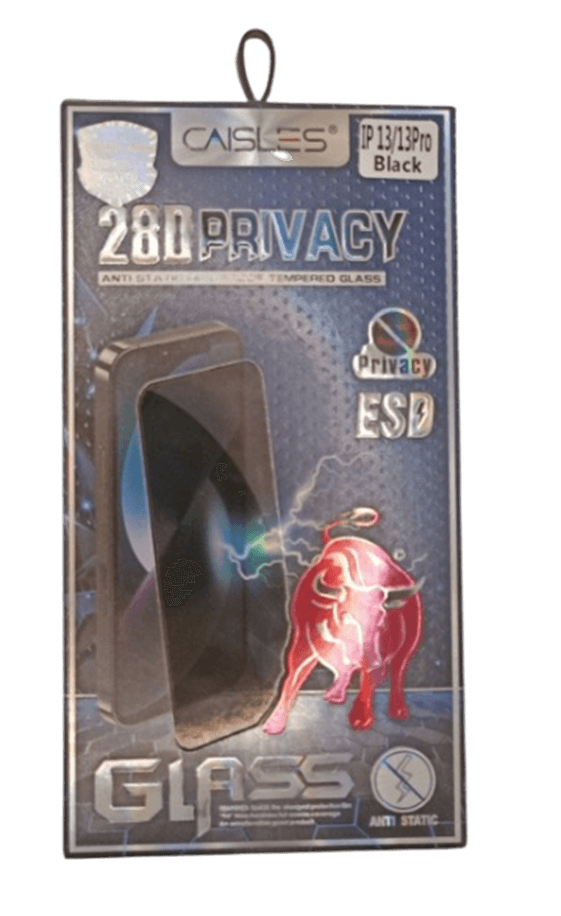Caisles Privacy Screen Protector for iPhone 13/13 Pro