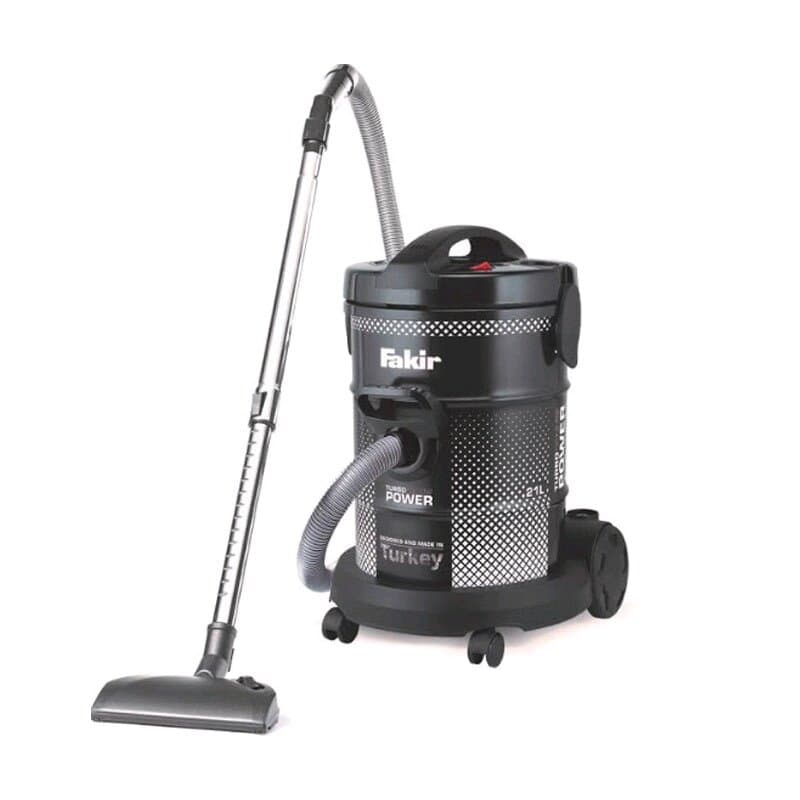 Fakir 21L Drum Type Vacuum Cleaner - Black