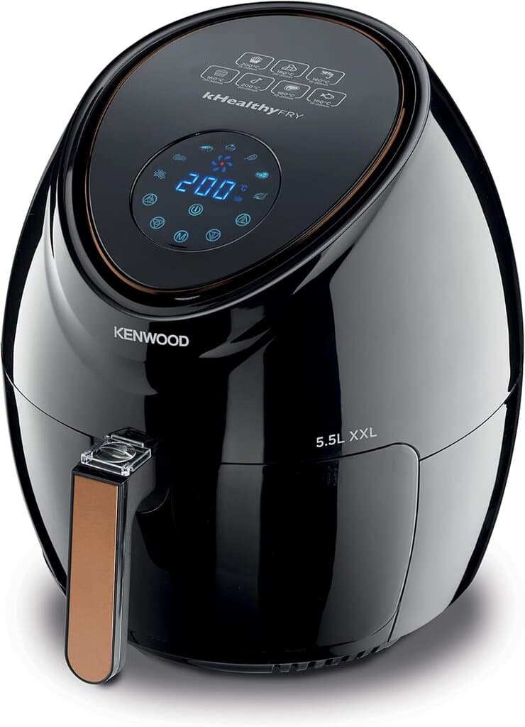 Kenwood Air Fryer 5.5L 1800W - HFP50.000BK (Black)