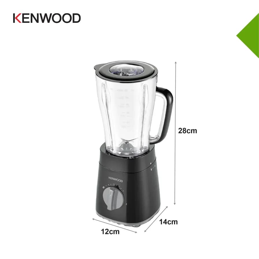 Kenwood Blender and Grinder 1.5L 500W - BLP15.150BK (Black) 3