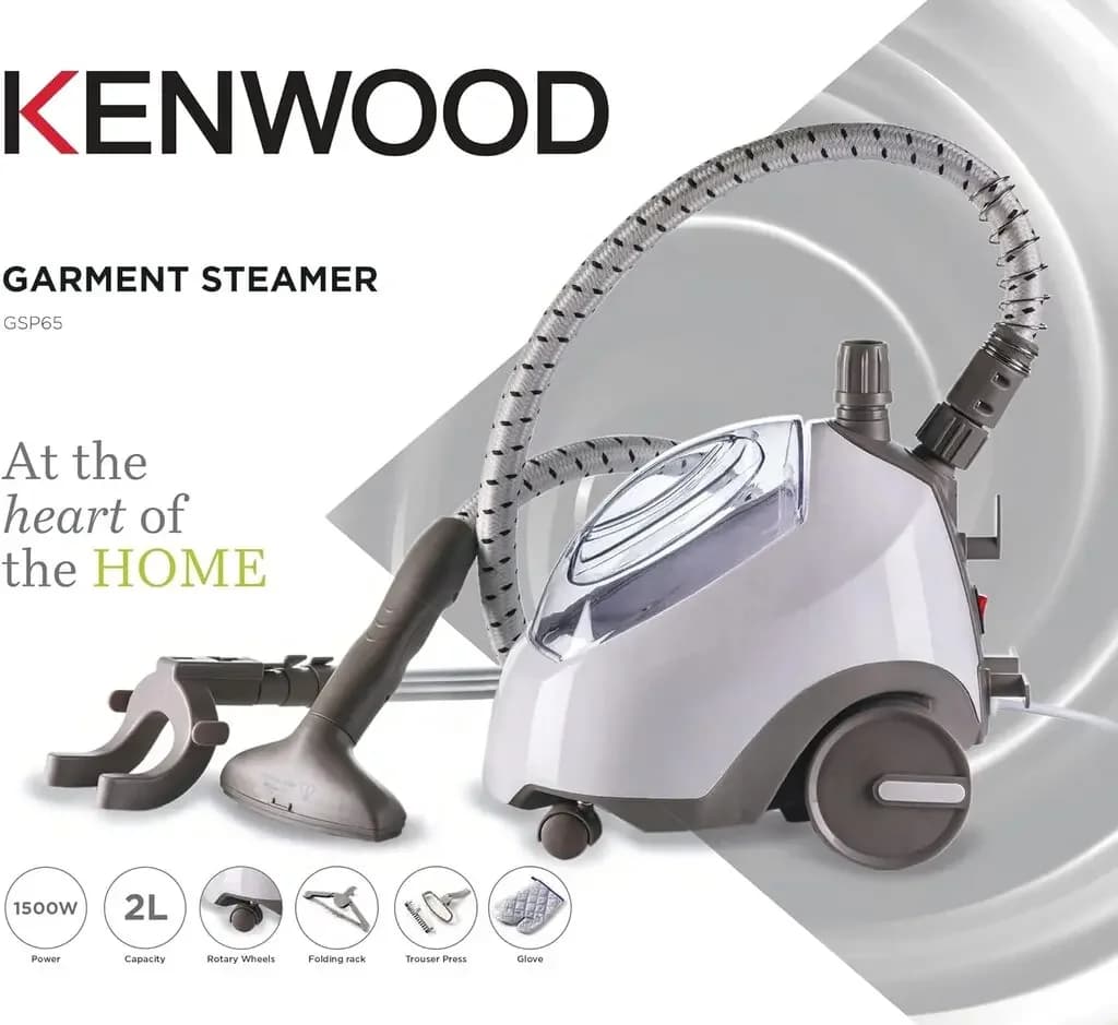 Kenwood Garment Steam Iron 2L 1500W - GSP65.500WH (white) 3