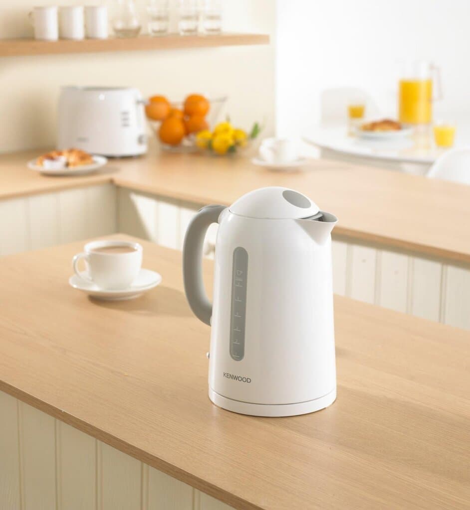 Electric Water Kettle 1.6 Liters 2200 Watts White JKP220 2