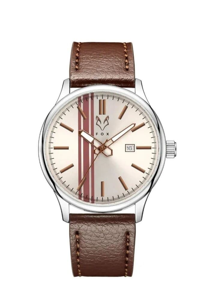 ساعة فوكس رجالي لون بني من FOX