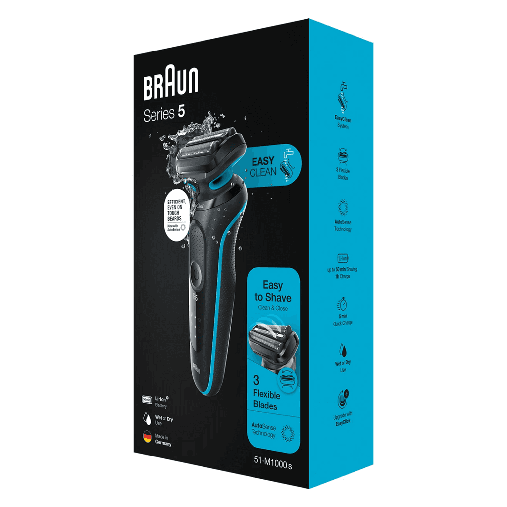 Braun Series 5 shaver - 51-M1000S (Black) 2