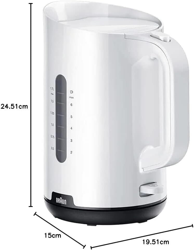 Braun Breakfast1 Water Kettle - WK1110WH (White) 4