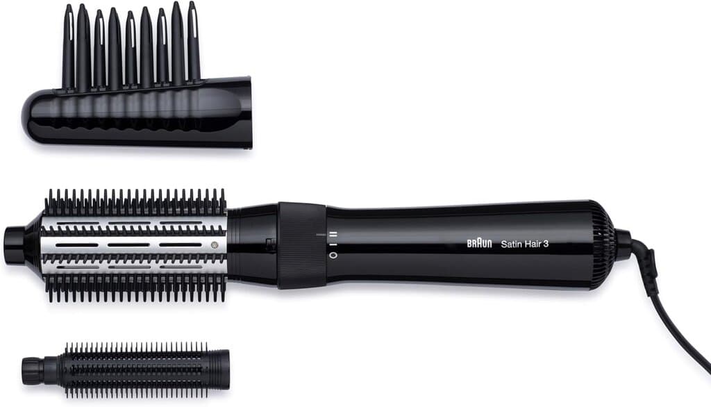 Braun Satin Hair 3 Hair Straightener - AS330 (Black)