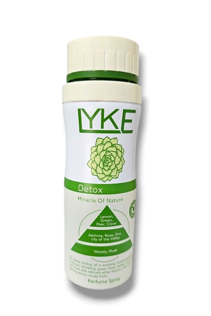 معطر جسم نسائي ديتوكس 200 مل من Lyke