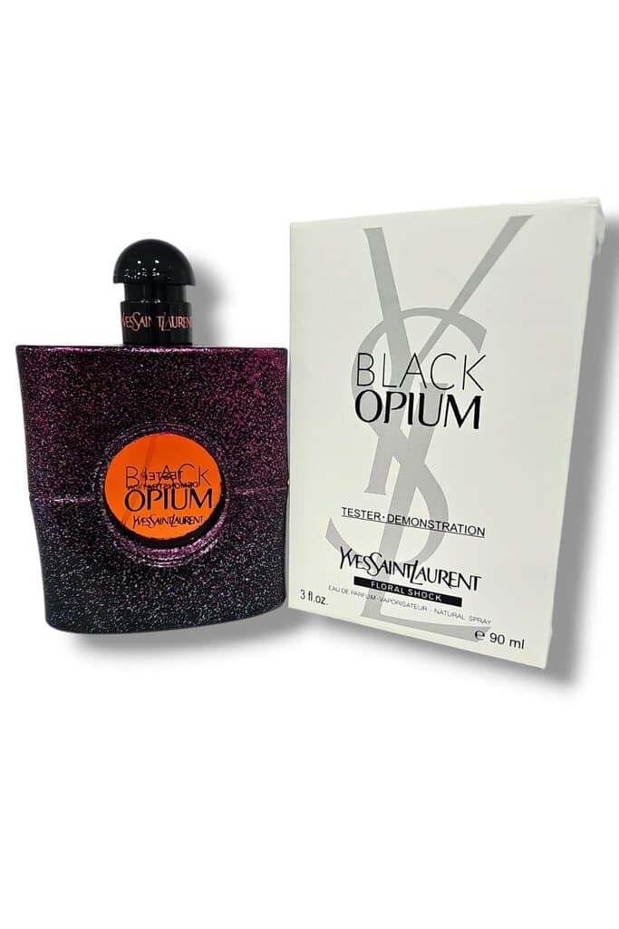 عطر تيستر نسائي Black Opium 90 مل من Saint Laurent Yves