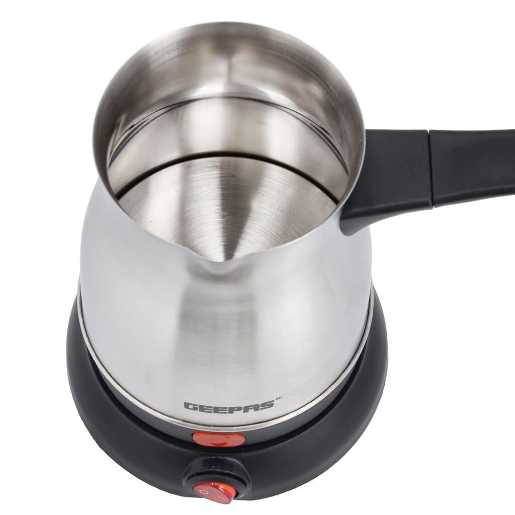 Geepas Stainless Steel Electric Turkish Coffee Maker - GK38050 (Sliver) 3