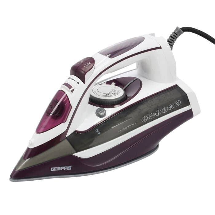 Geepas Ceramic Steam Iron - GSI24025 (Purple)