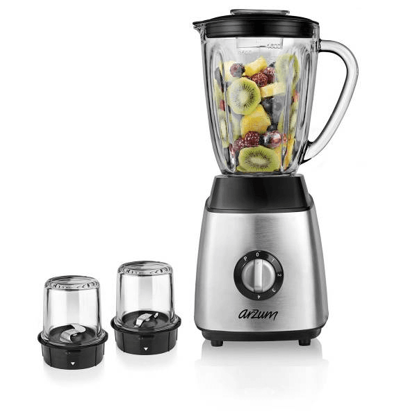 ARZUM MAXIBLEND GLASS JUG BLENDER (INOX)