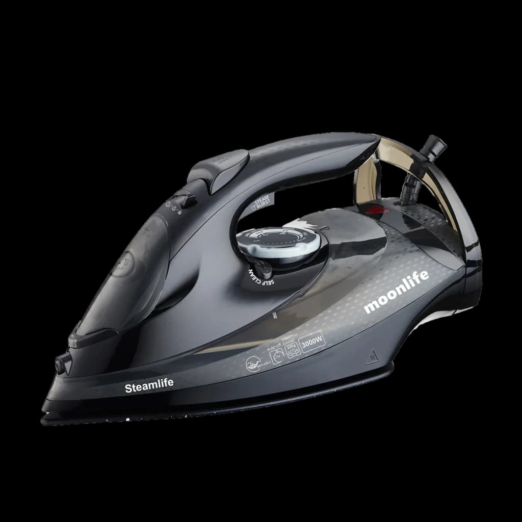 Moonlife STEAMLIFE Steam Iron (3000W) - Black