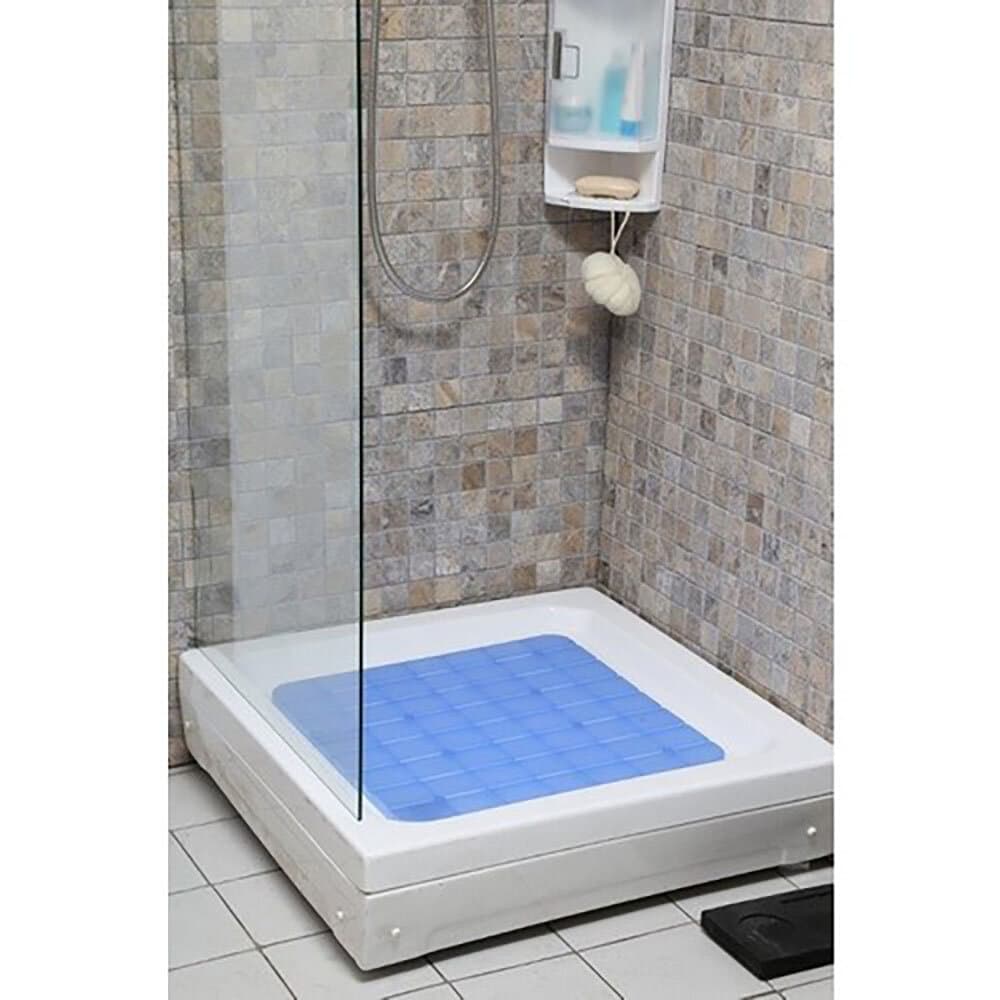 Shower Plastic Mat White Plastic