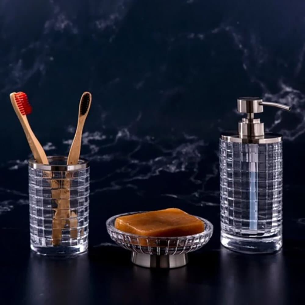 Athena Glass Liquid Soap Dispenser 2