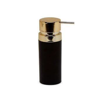 Lenoxliquid Soap Dish Black/Gold Pls