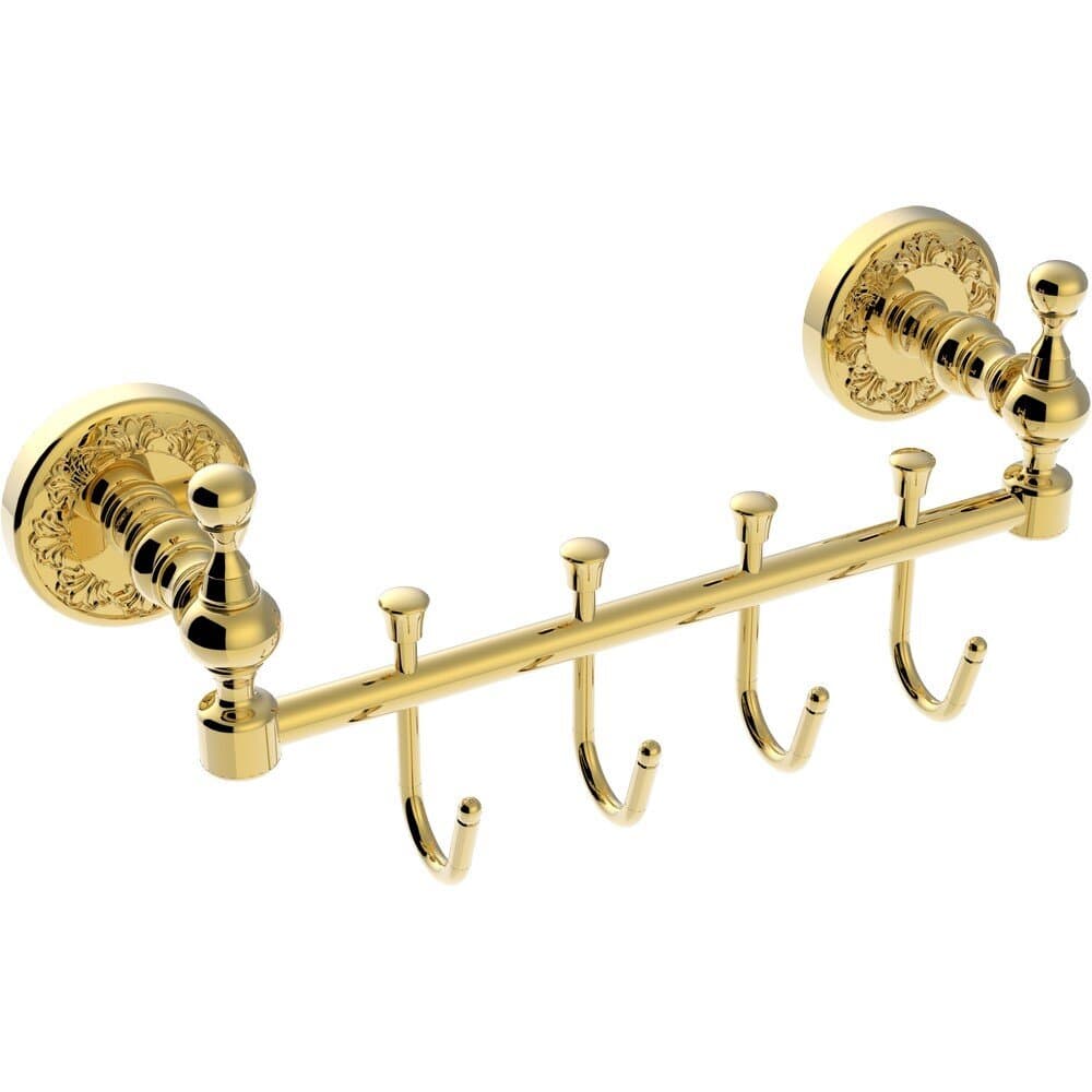 Hurrem Gold 4-Hook Hanger