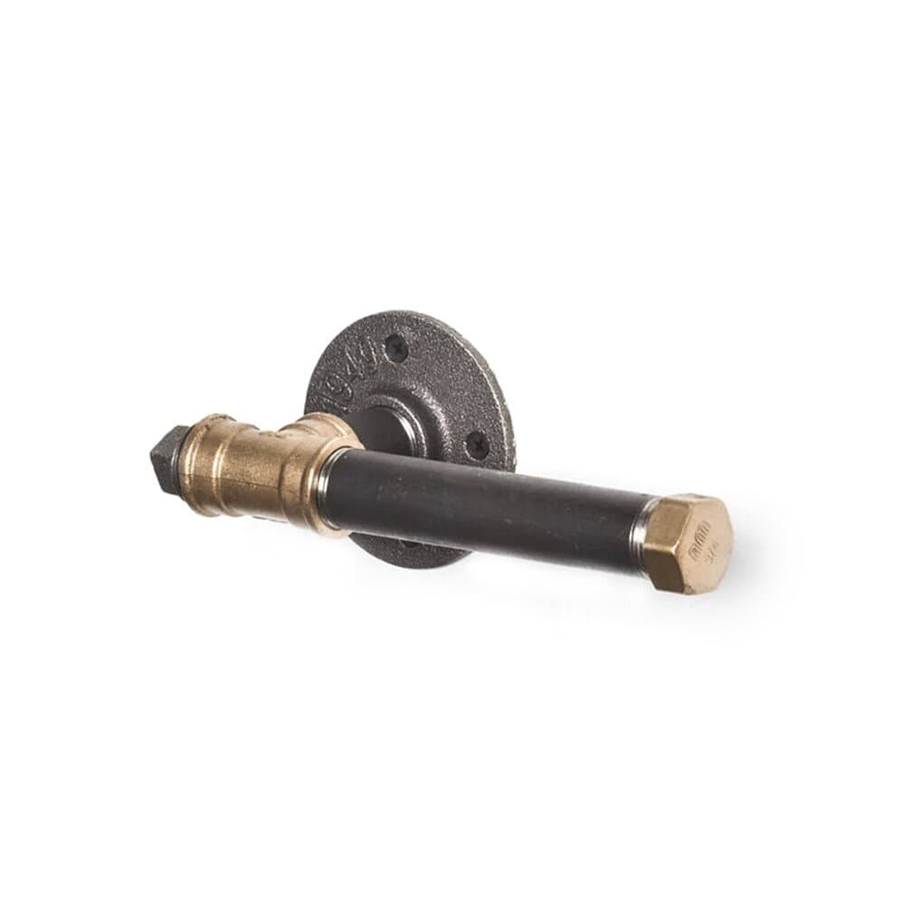 Toilet Paper Holder Black Gold 2