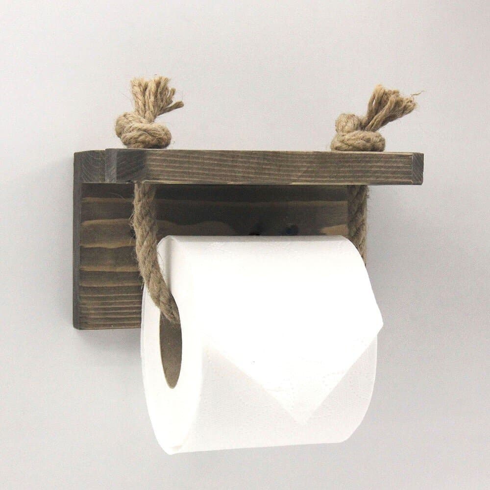 Toilet Paper Holder Walnut 2