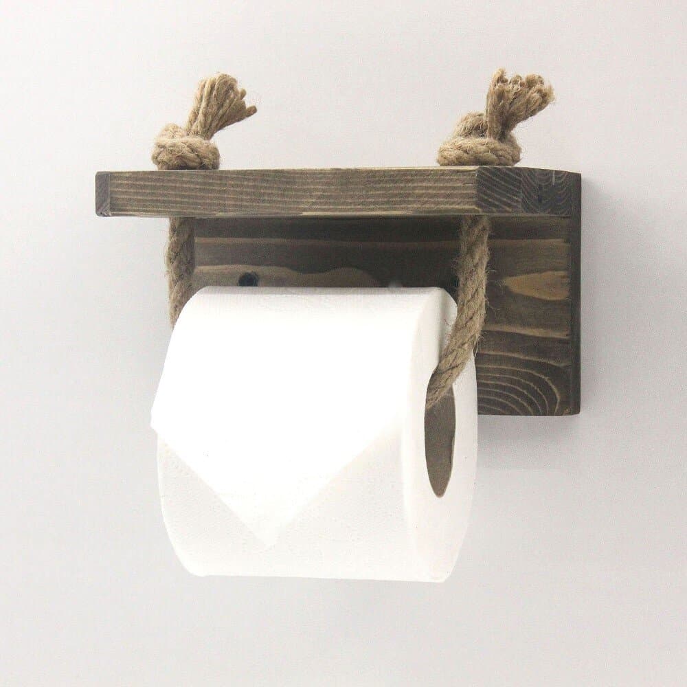 Toilet Paper Holder Walnut 5
