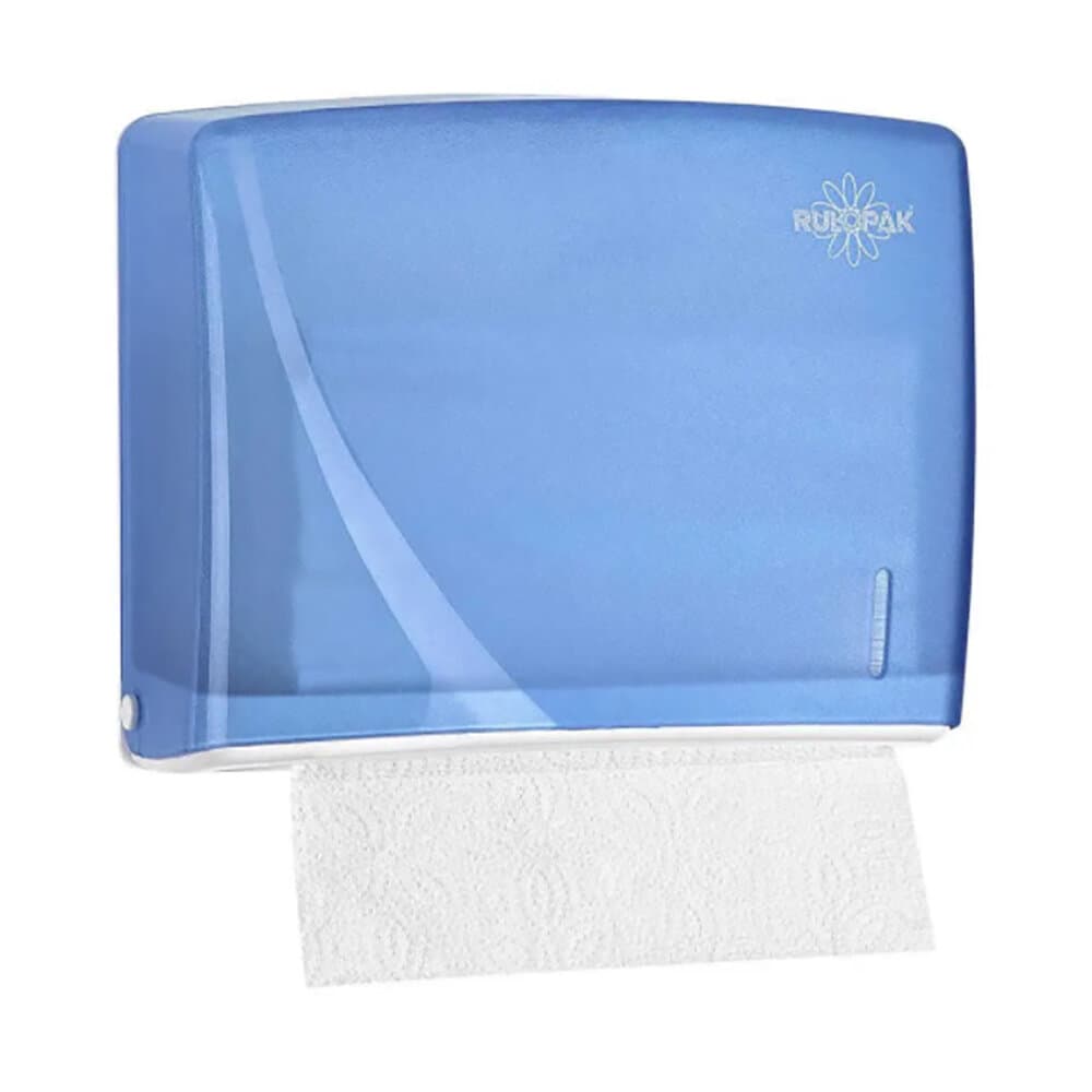 Modern Z-Fold Dispenser Blue 200 Sheets