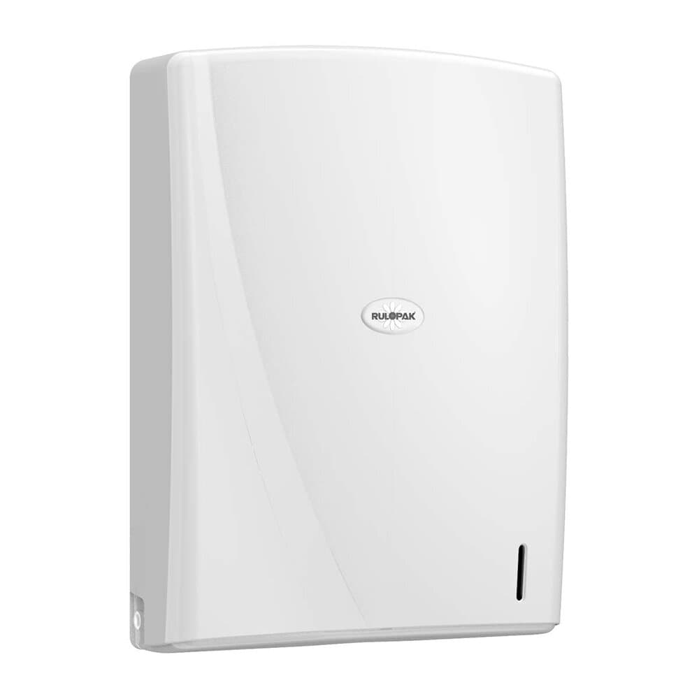 Plastic Z Fold Paper Towel Dispnser 400 Sheets White