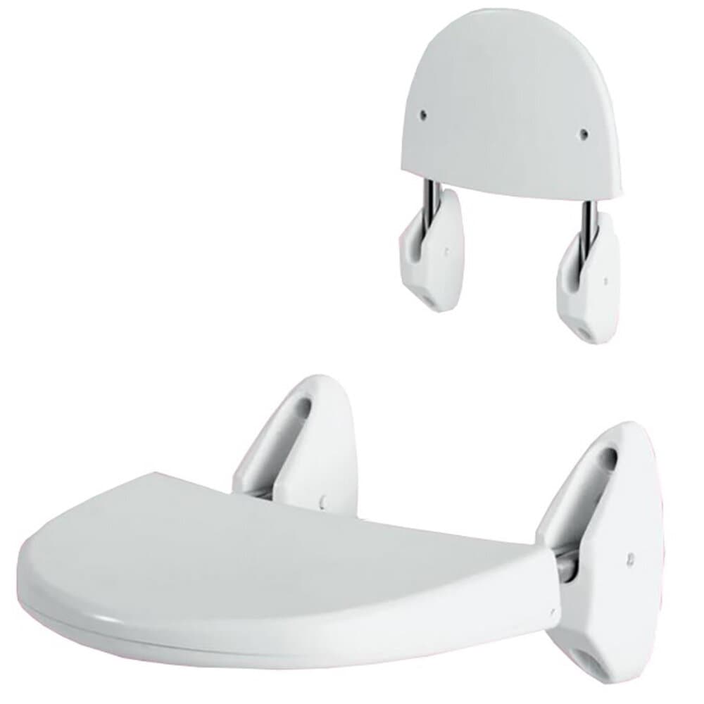 Wall-Mounted Folding Shower Seat