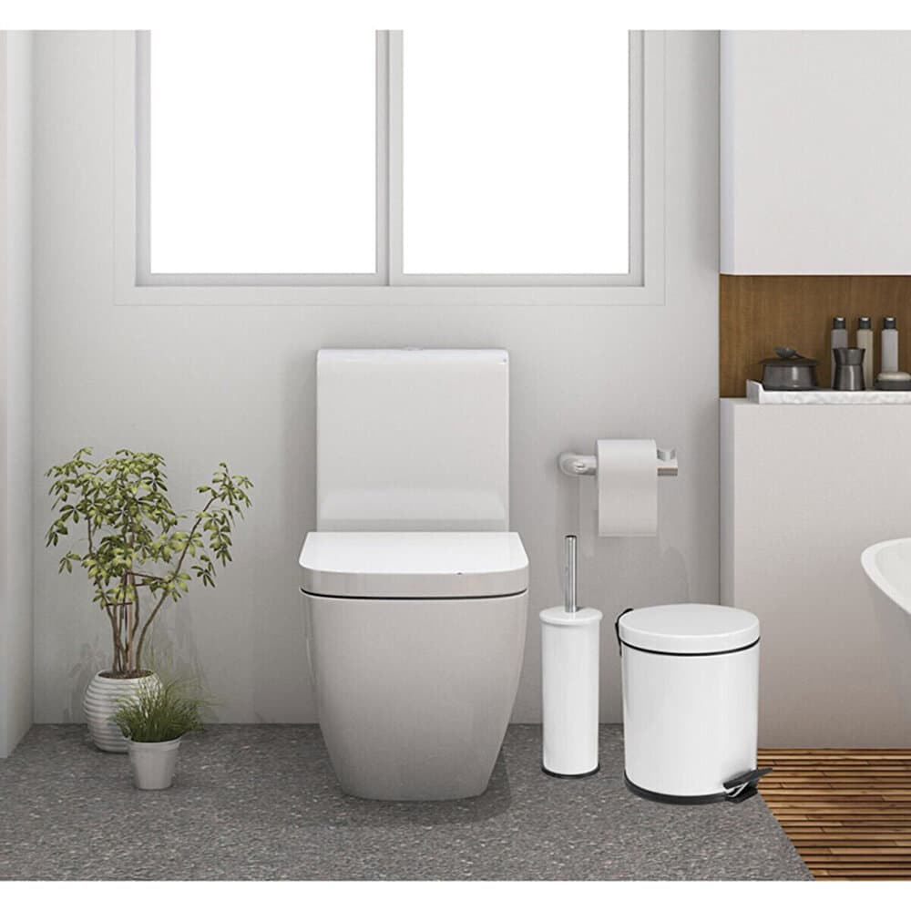 Galvanized 2 Pieces Bath Set 5Lt White 3