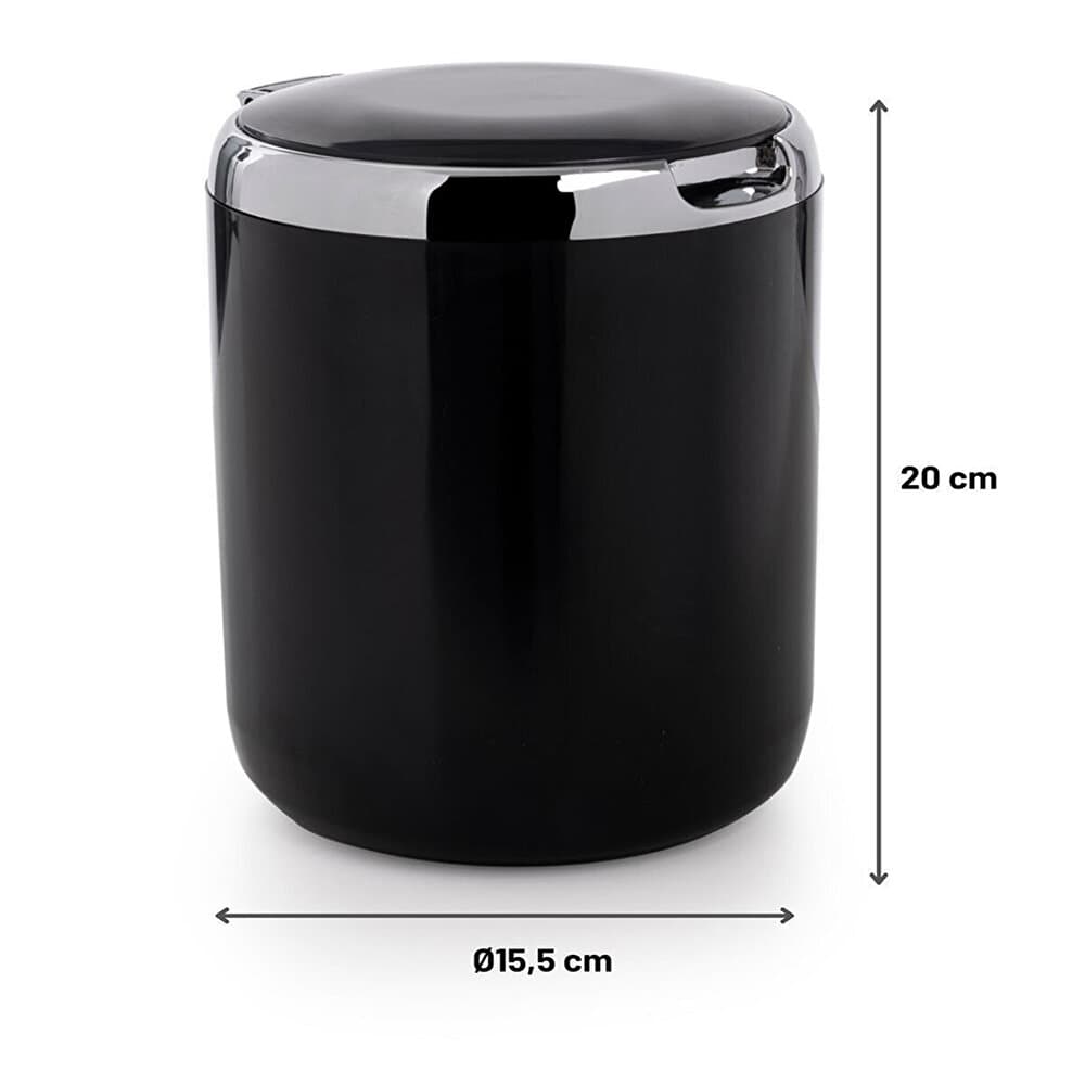 Pasifik Dustbin Lt Black 3