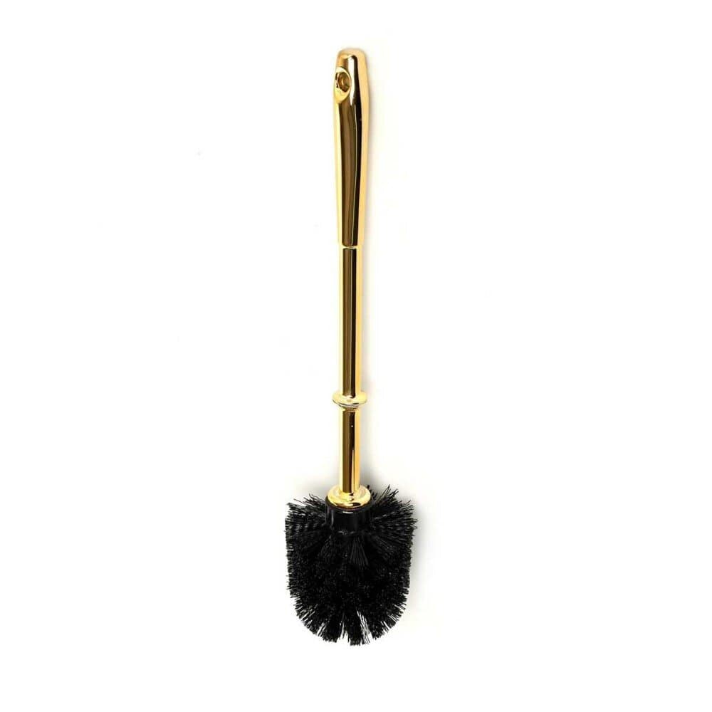 Spare Toilet Brush-Shiny Gold- Black