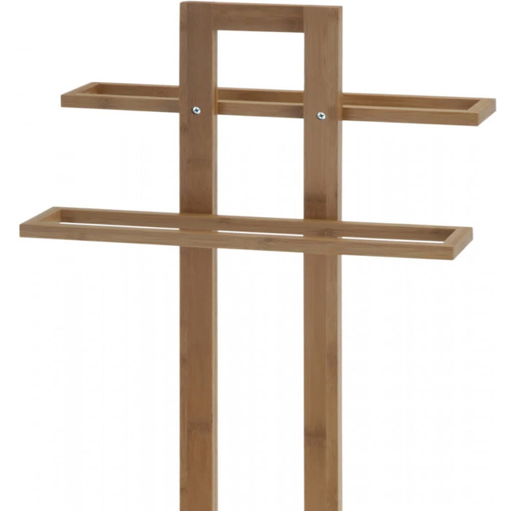 Bamboo Towel Holder 37X25X85Cm 9