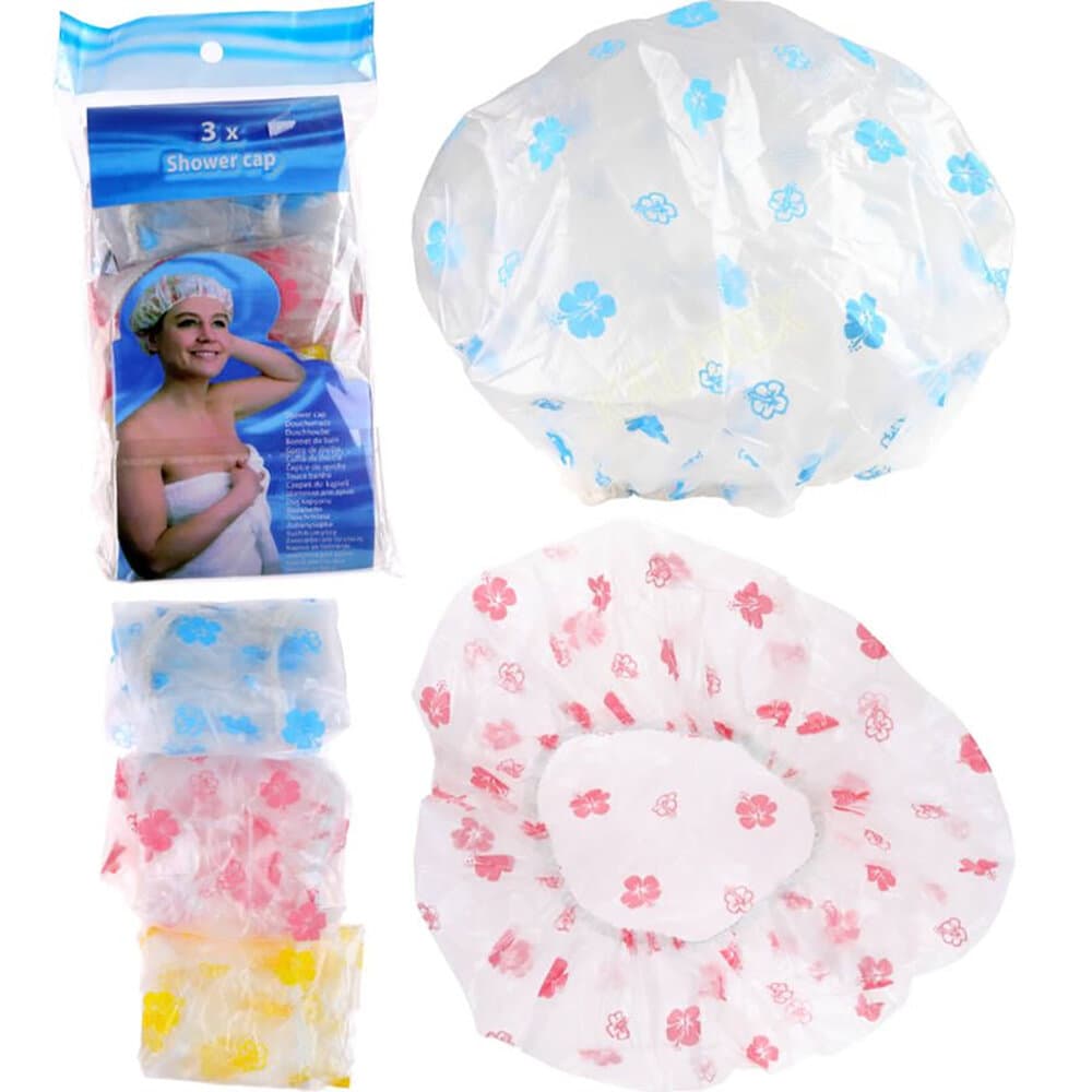 3-Pıeces Shower Cap