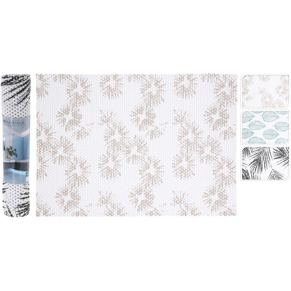 Bath Mat Pvc 70X40Cm 3Ass